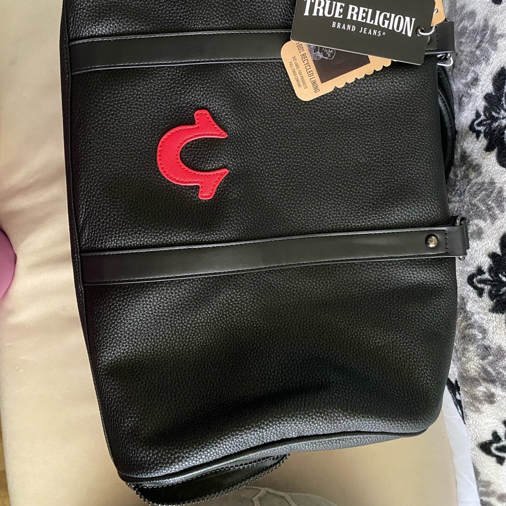 SOLD True Religion duffle bag